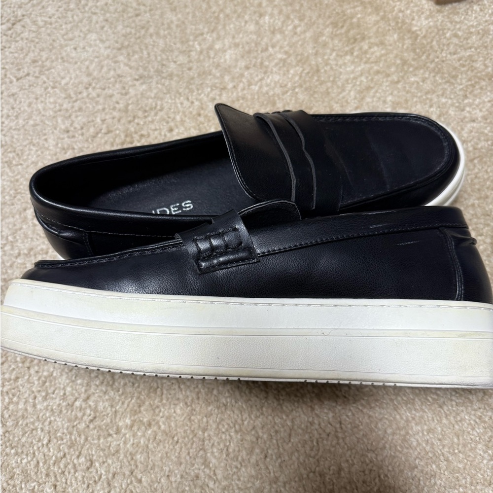 J/SLIDES Women’s Black Loafers size 8 - Picture 6 of 7
